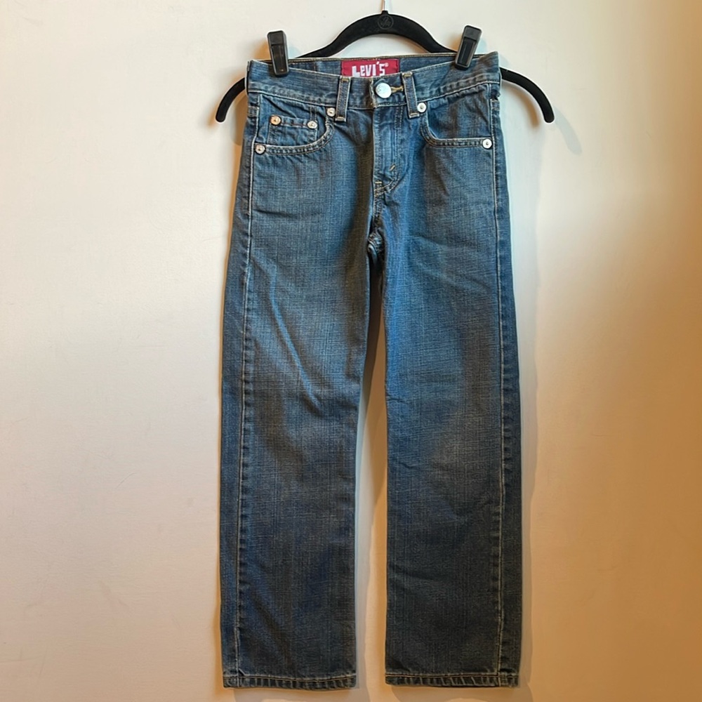Levi’s Boys 514 Slim Straight Blue Denim 24 x 22